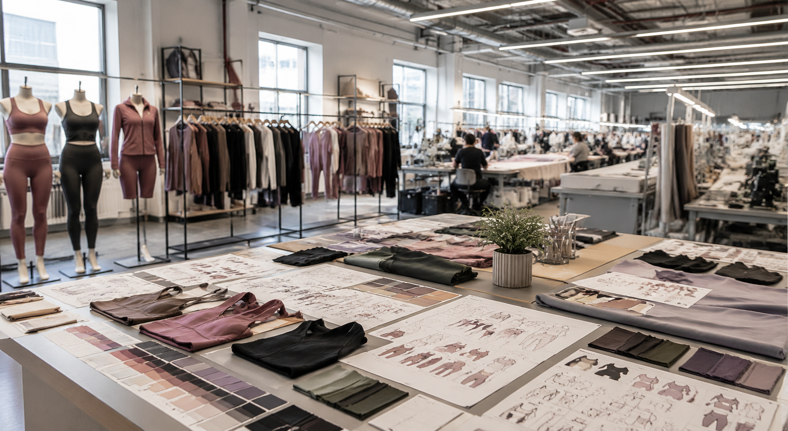 Activewear Manufacturer Factory