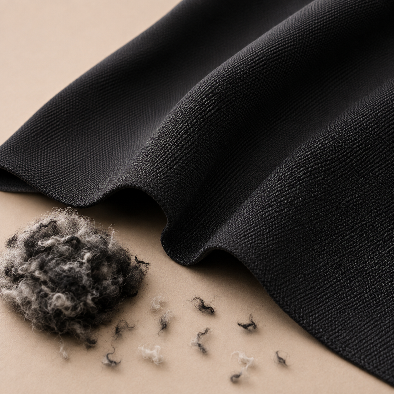 Recycled polyester fabric texture