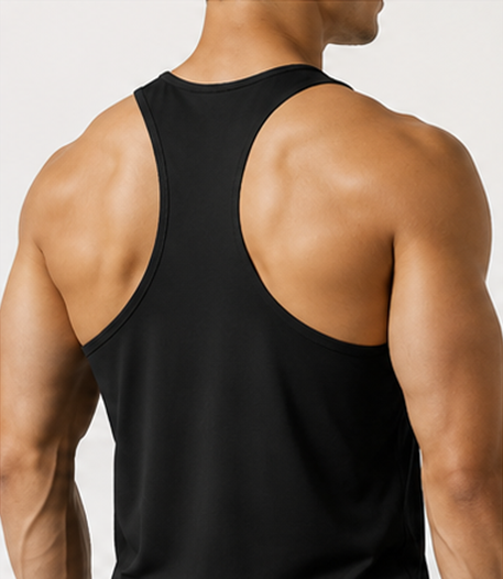 Tank top fit after development adjustments