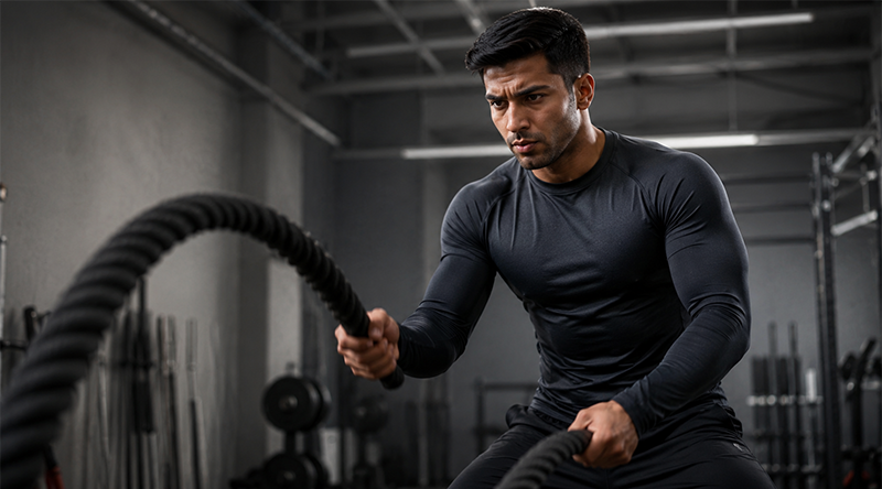 Custom compression long sleeve training tops