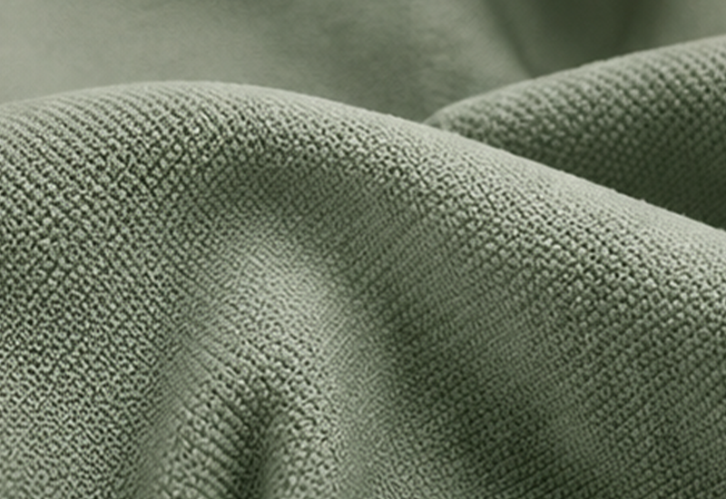 Recycled performance fabric for crop tops