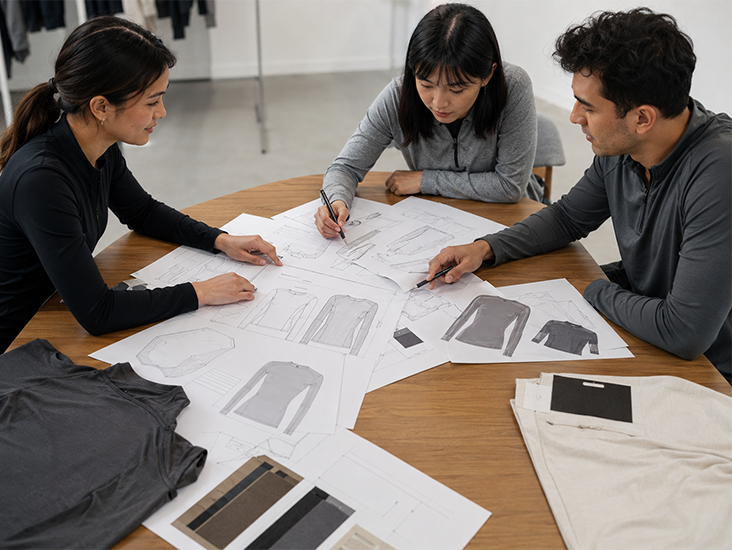 Long sleeve activewear design review