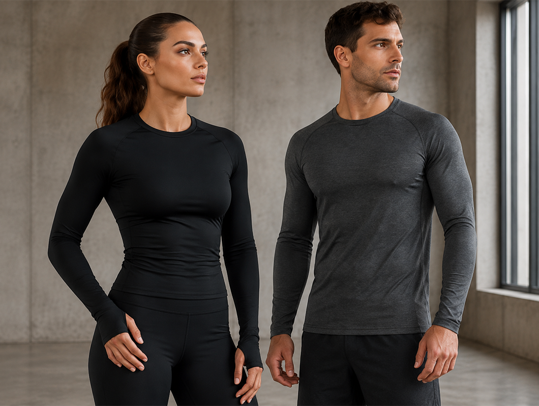FreeFeel custom long sleeve activewear manufacturer