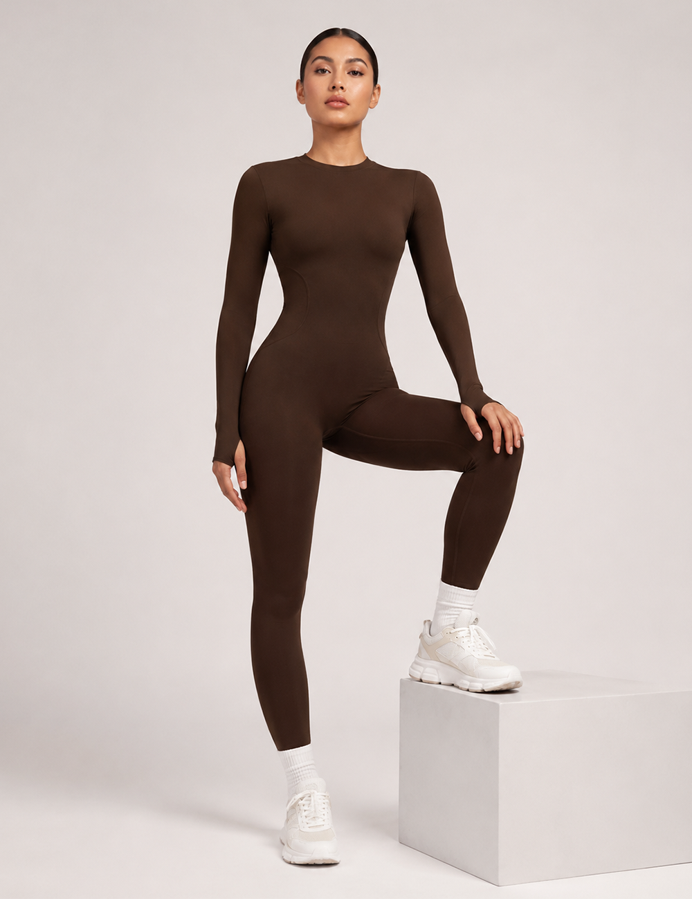 Long Sleeve Jumpsuit