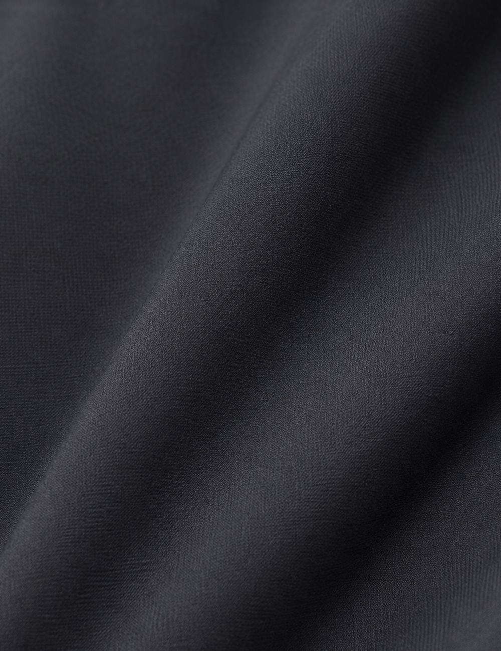 Black nylon and spandex performance fabric