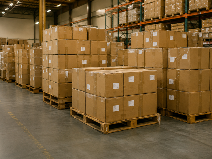 Polo shirt packing and worldwide delivery