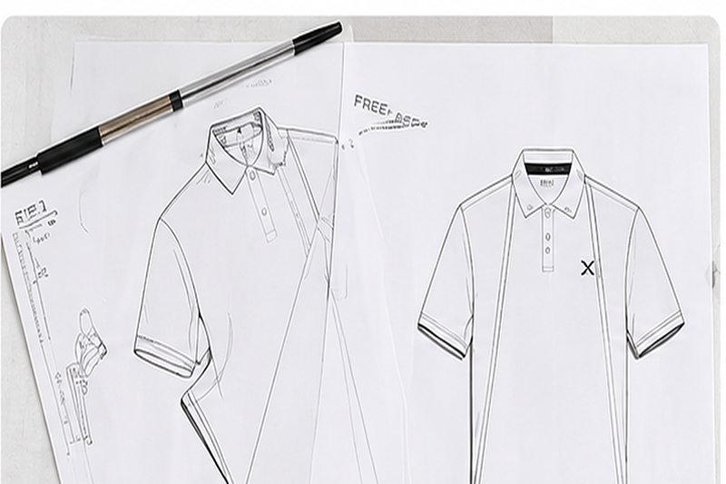 OEM polo shirt manufacturing and technical development