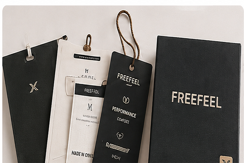 Private label polo shirt branding and packaging