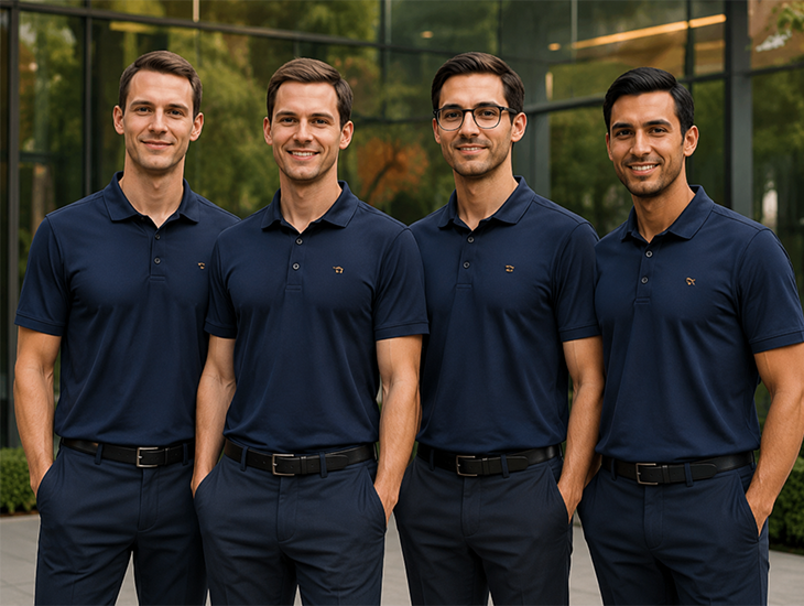 Custom team and corporate polo shirts