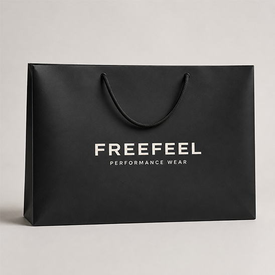 Custom premium activewear packaging