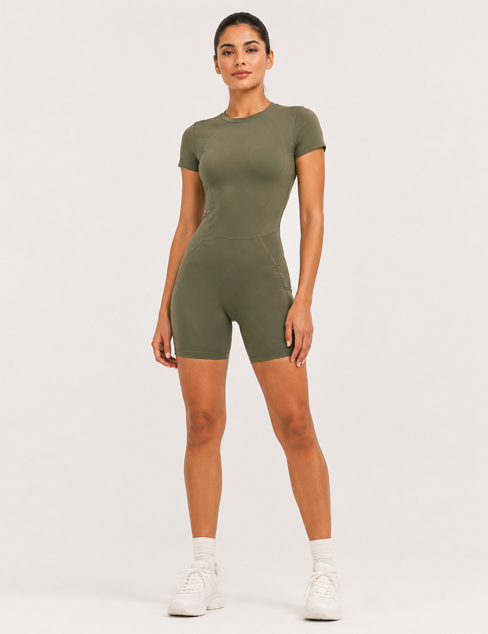 Short Sleeve Jumpsuit