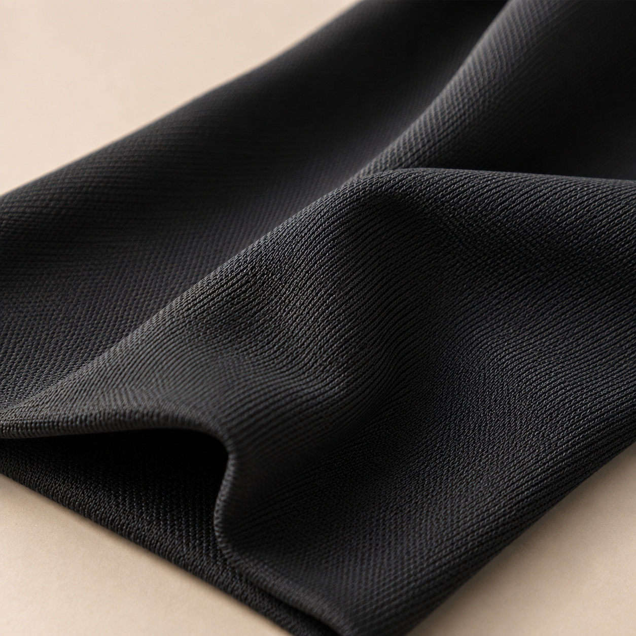 Polyester tricot fabric texture