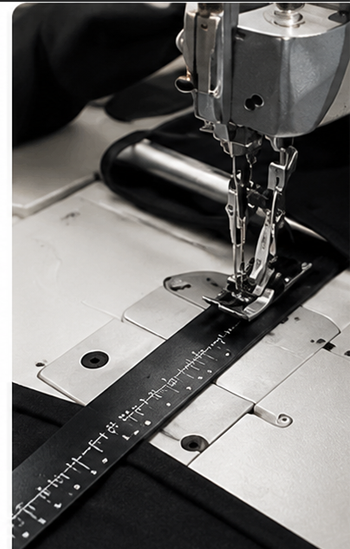 Flare pants seam inspection