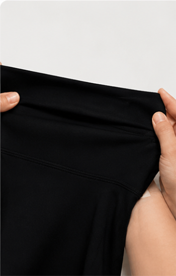 Flare pants fabric stretch test